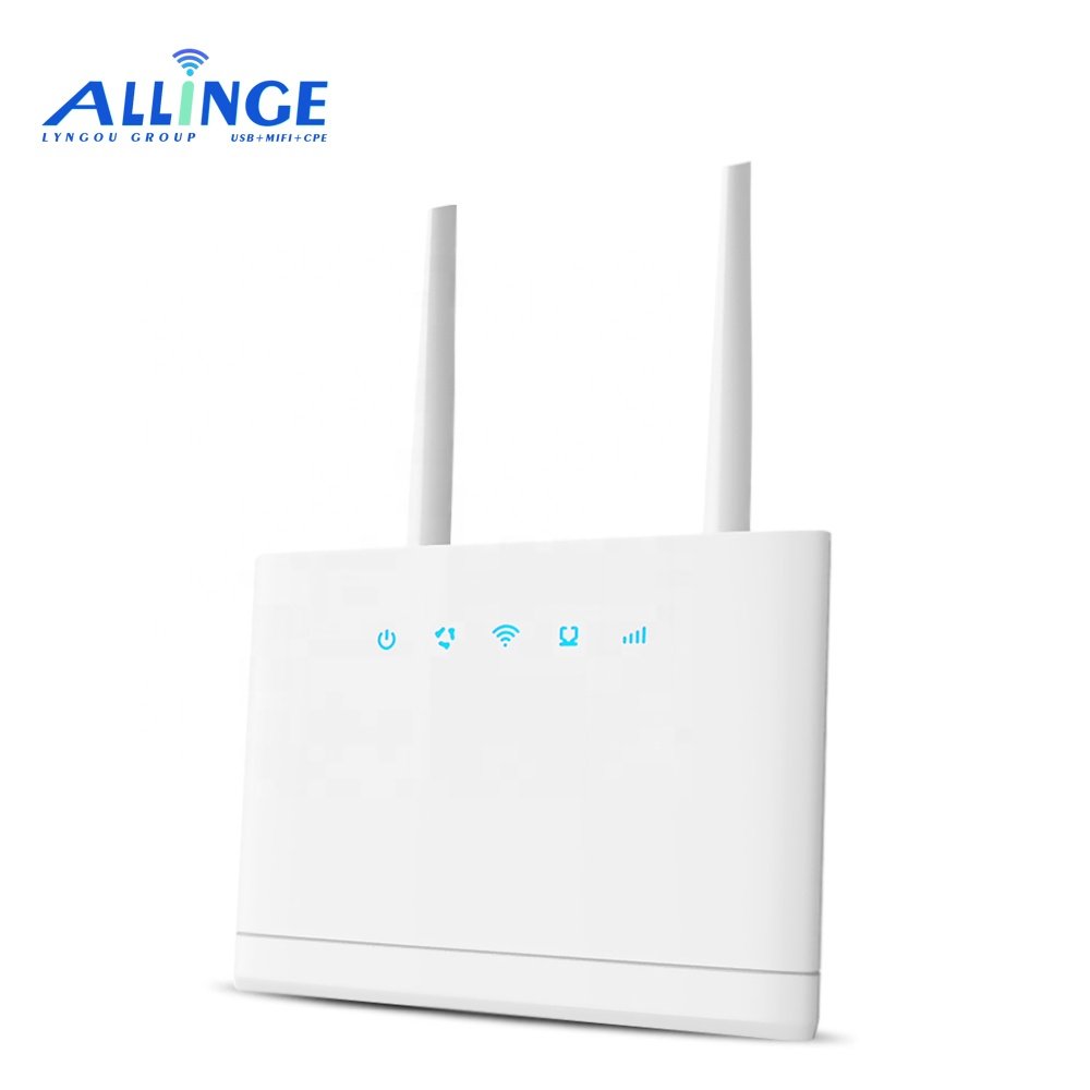 ALLINGE HMQ039 300mbps Wifi Wireless Router 3G 4G Lte CPE Wifi Router Modem With Sim Card Slot